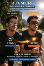 Gafas Sport Polarizado Automático