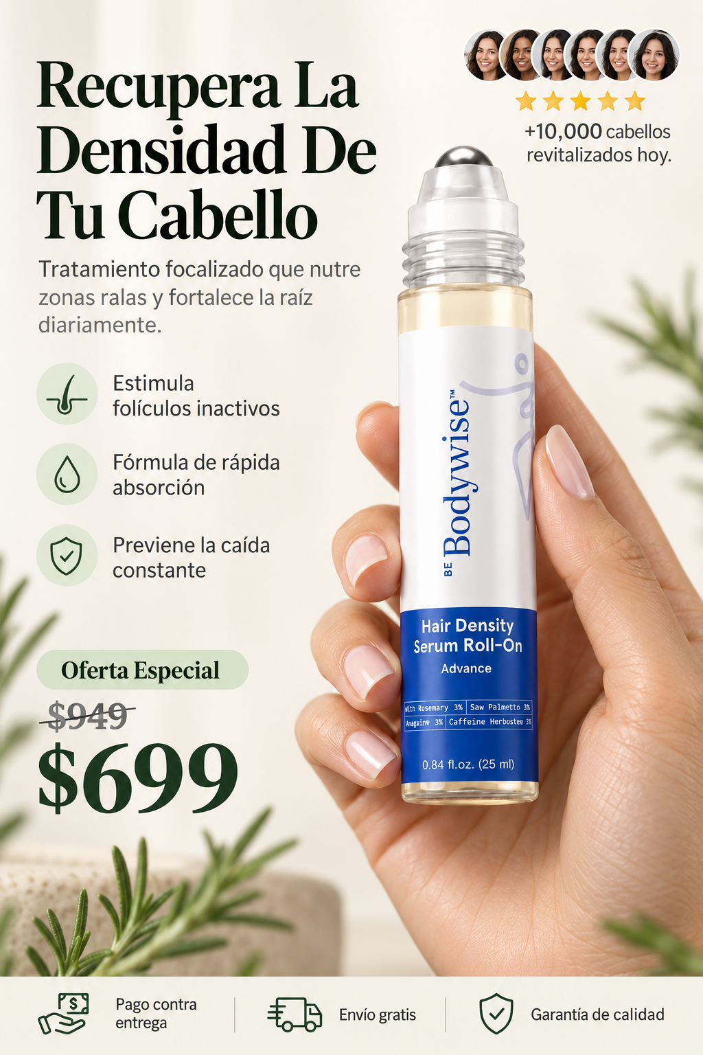 Sérum de Densidad Capilar BodyWise