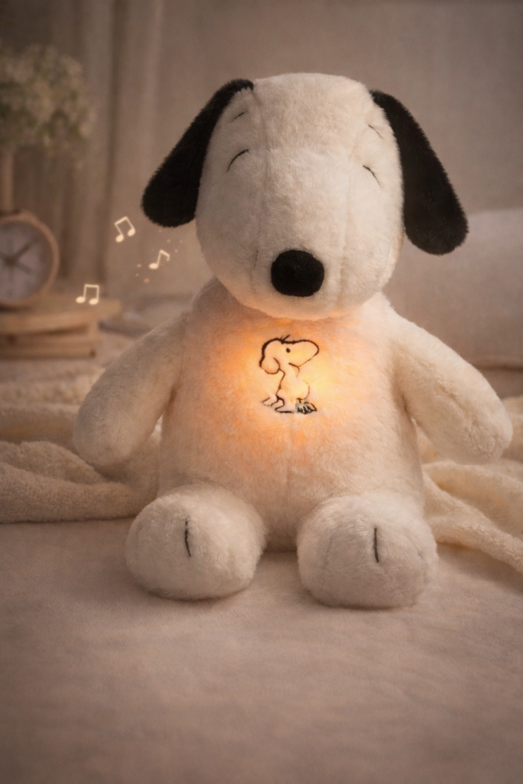 Peluche Snoopy Respiracion Antiestres