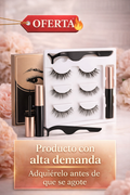 Pestañas Magnéticas y Delineador Beauty Pro