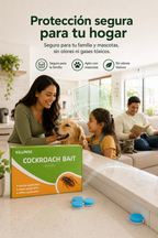 Mata Cucarachas de Raíz- Cebo en Gel de Efecto Dominó