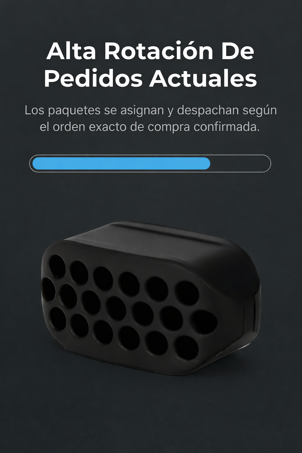 Ejercitador de Mandibula 6 pcs