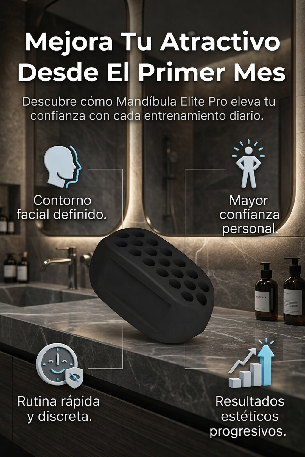 Ejercitador de Mandibula 6 pcs